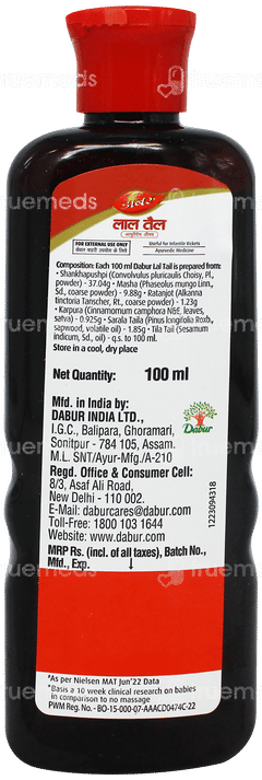 Dabur Lal Tail 100Ml