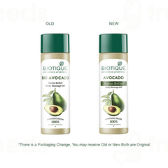 Biotique Cado Stress Relief Avocado Body Massage Oil 200 Ml
