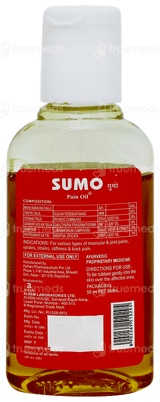 Sumo Pain Oil 50ml