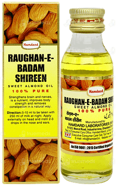 Hamdard Raughan E Badam Shireen Oil 50ml Hamdard Raughan E Badam Shireen Oil 50ml