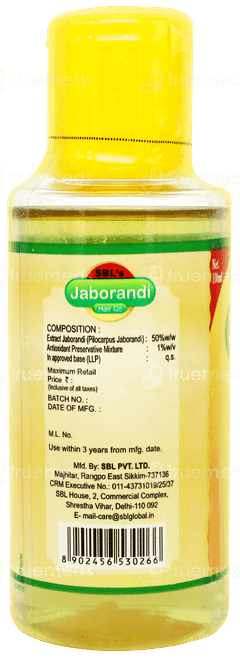 Sbls Jaborandi Hair Oil 100ml