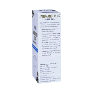 Sbl Jaborandi Plus Hair Oil 200Ml