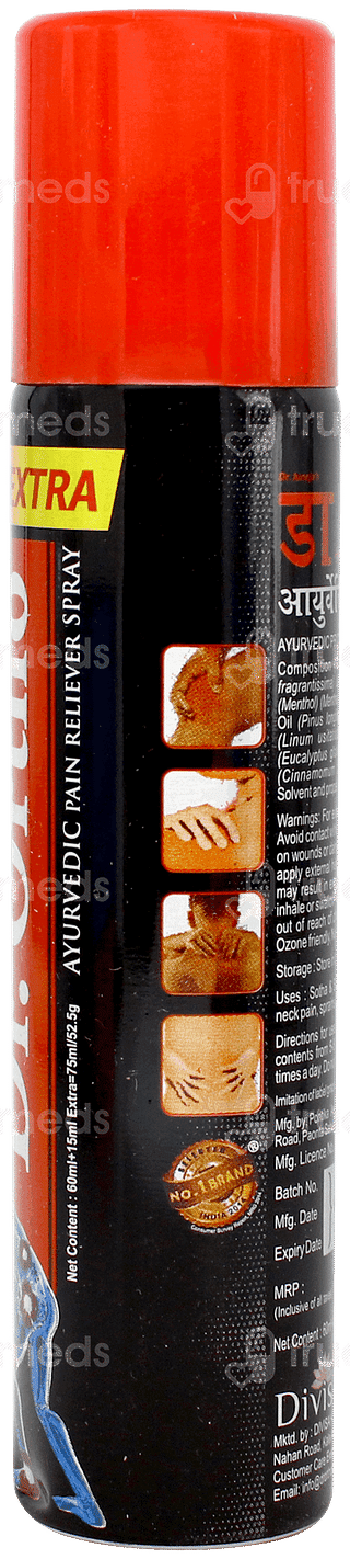 Dr Ortho Pain Reliever Spray 75ml