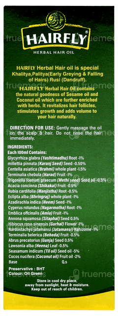 Hairfly Herbal Hair Oil 100ml