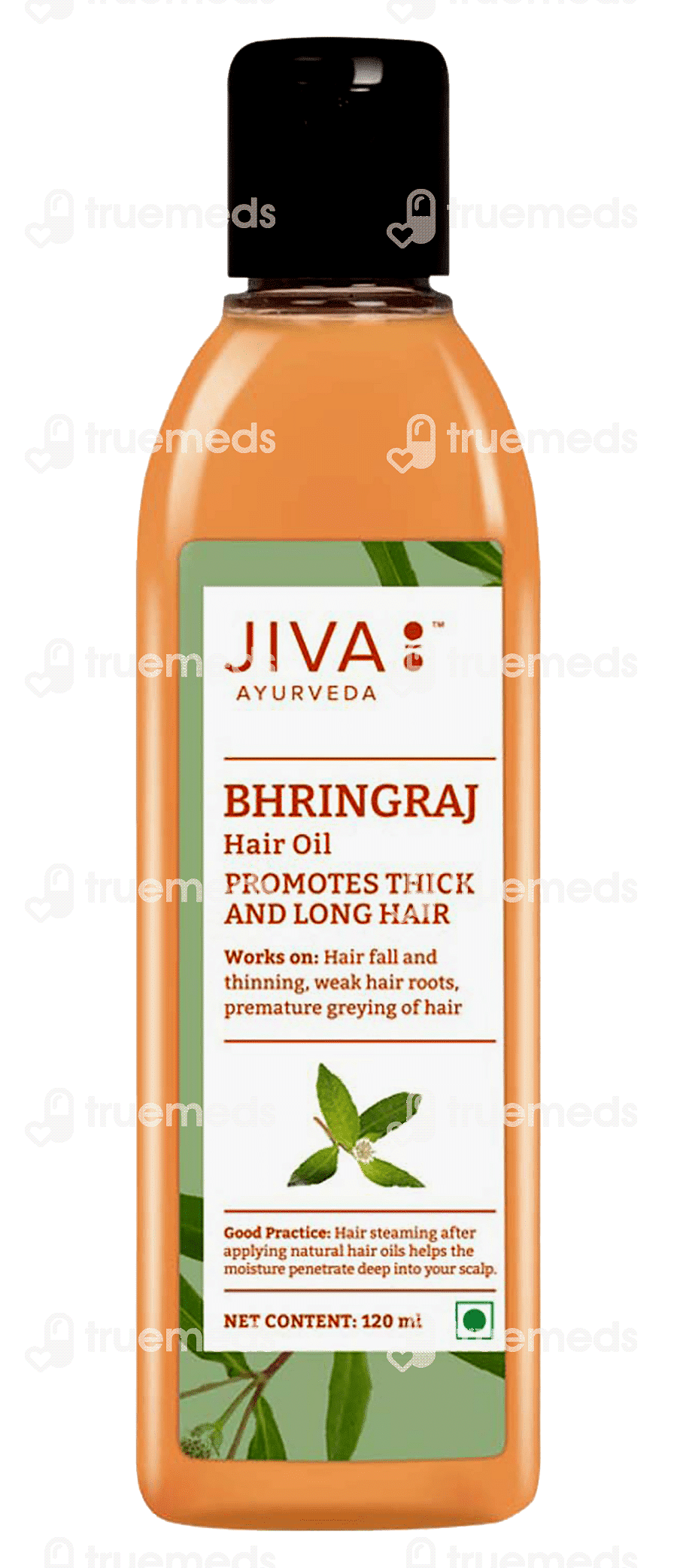 Jiva Bhringraj Hair Oil 120 Ml - Uses, Side Effects, Dosage, Price ...