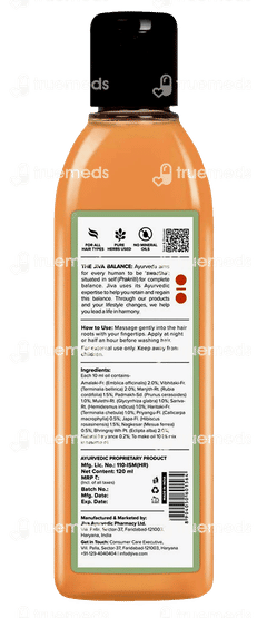 Jiva Bhringraj Hair Oil 120 ML