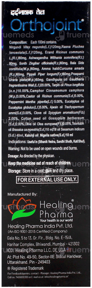 Orthojoint Oil 60Ml