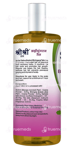 Sri Sri Tattva Brahmi Bhringaraj Taila 200ml