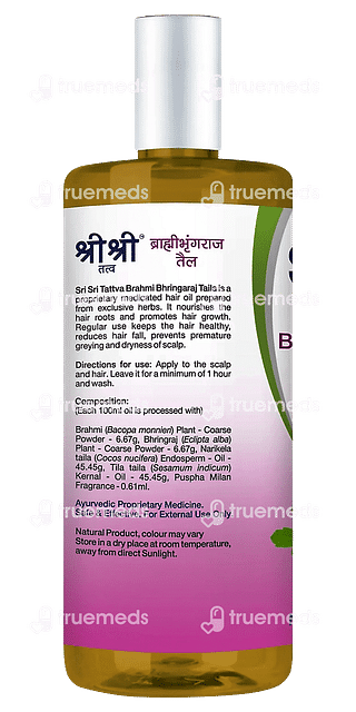 Sri Sri Tattva Brahmi Bhringaraj Taila 200 ML