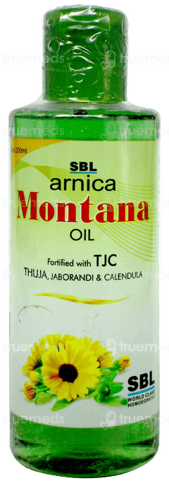 Sbl Arnica Montana With Tjc Hair Oil 200Ml