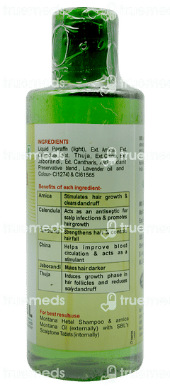 Sbl Arnica Montana With Tjc Hair Oil 200ml