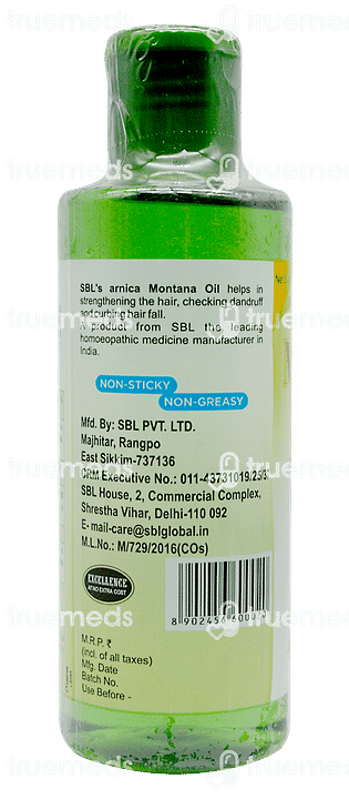 Sbl Arnica Montana With Tjc Hair Oil 200 ML