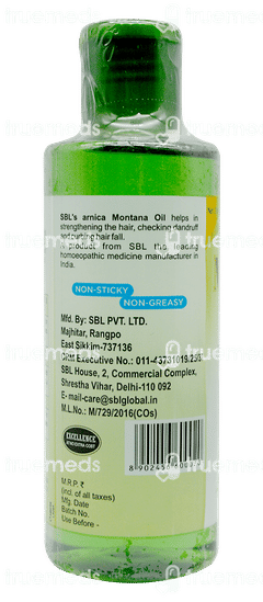 Sbl Arnica Montana With Tjc Hair Oil 200ml