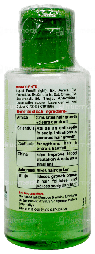 Sbl Arnica Montana With Tjc Hair Oil 100Ml