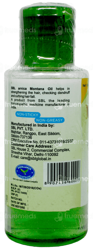 Sbl Arnica Montana With Tjc Hair Oil 100Ml