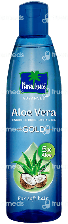 Parachute Advansed Aloe Vera Gold 5x Aloe Enriched Coconut Hair Oil 400ml