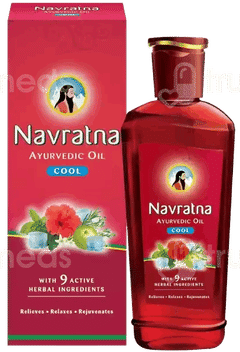 Navratna Ayurvedic Cool Hair Oil 180Ml