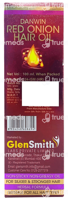 Danwin Red Onion Hair Oil 100ml