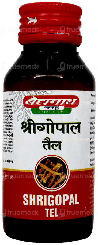 Baidyanath Shrigopal Tel 50Ml