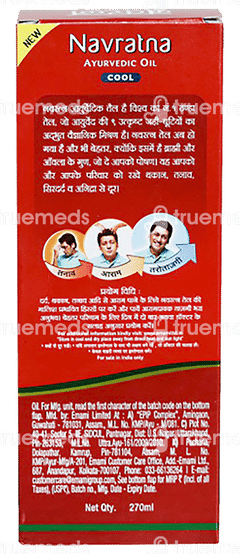 Navratna Ayurvedic Cool Hair Oil 270ml Navratna Ayurvedic Cool Hair Oil 270ml