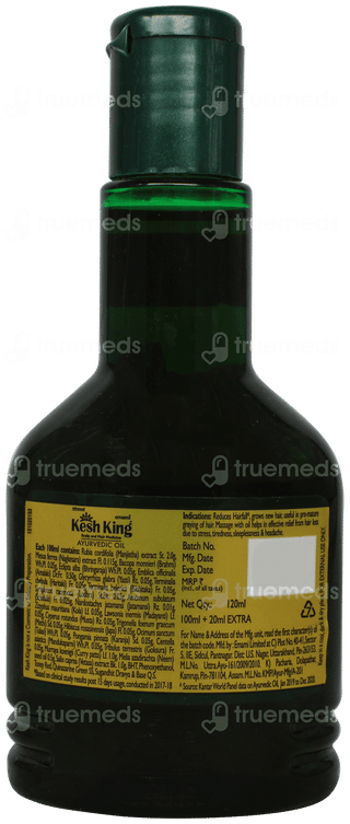 Emami Kesh King Ayurvedic Oil 100ml + 20ml Extra