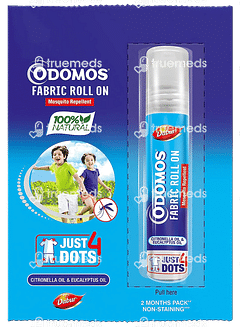 Odomos Mosquito Repellent Fabric Roll On 8ml Odomos Mosquito Repellent Fabric Roll On 8ml