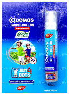 Odomos Mosquito Repellent Fabric Roll On 8ml