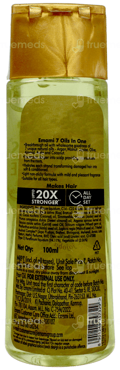 Emami 7 Oils In One Hair Oil 100Ml