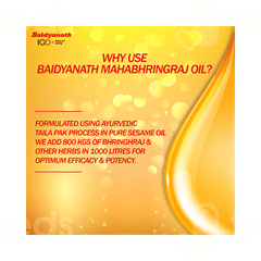 Baidyanath Mahabhringraj Tel 100ml