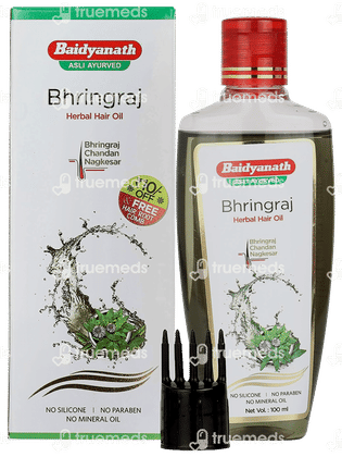 Beautiful Baidyanath Bhringraj Oil Background Digital Art