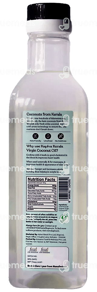 Kapiva Kerala Virgin Coconut Oil 250 ML