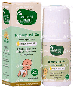 Mother Sparsh Tummy Roll On Hing And Saunf Oil 40 ML