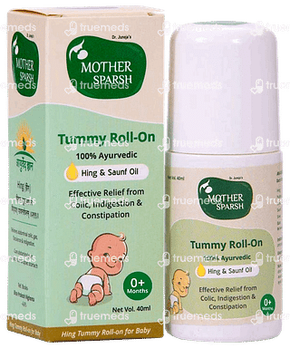 Mother Sparsh Tummy Roll On Hing And Saunf Oil 40 ML