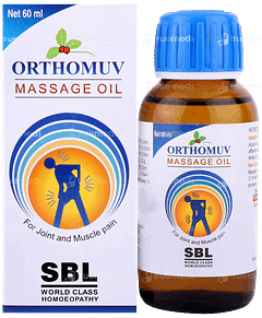 Sbl Orthomuv Massage Oil 60 ML