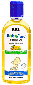 Sbl Baby Care Massage Oil 100 ML