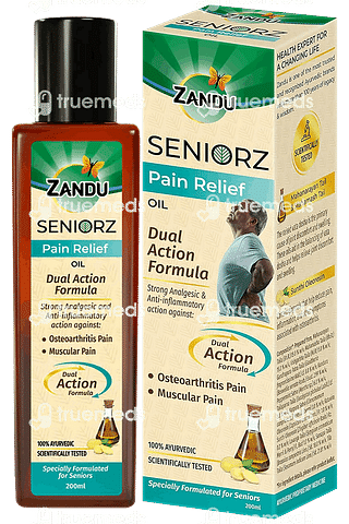 Zandu Seniorz Pain Relief Oil 200 ML