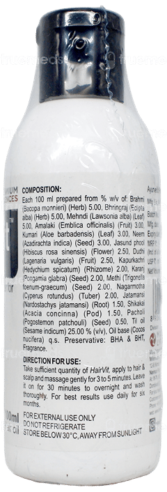 Millennium Herbal Care Hairvit Hair Oil 100 Ml