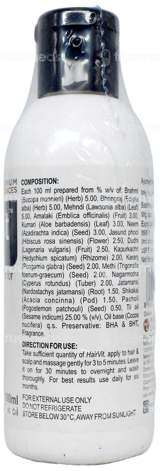 Millennium Herbal Care Hairvit Hair Oil 100 Ml