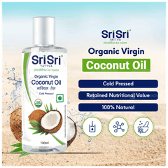 Sri Sri Tattva Organic Virgin Coconut Oil 100Ml