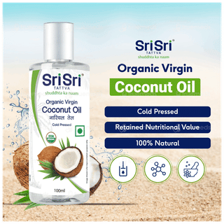 Sri Sri Tattva Organic Virgin Coconut Oil 100Ml