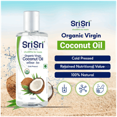 Sri Sri Tattva Organic Virgin Coconut Oil 200Ml