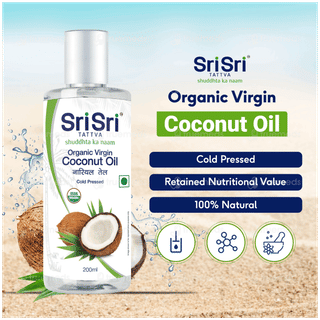 Sri Sri Tattva Organic Virgin Coconut Oil 200Ml