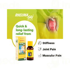 Medisynth Rheuma Saj Massage Oil 60ml