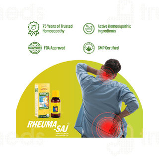 Medisynth Rheuma Saj Massage Oil 60ml