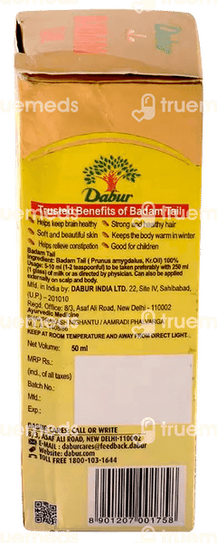 Dabur Badam Tail 50ml