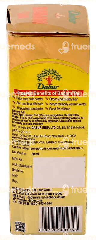 Dabur Badam Tail 50 ML