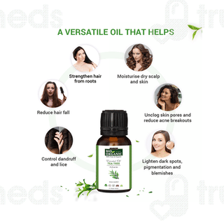 Indus Valley 100 % Pure Essential Tea Tree Oil 15 ML