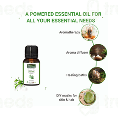 Indus Valley 100 % Pure Essential Tea Tree Oil 15 ML