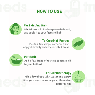 Indus Valley 100 % Pure Essential Tea Tree Oil 15 ML