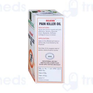 Wheezal Relievo Pain Killer Oil 60Ml